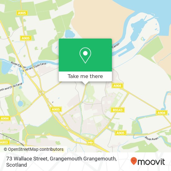 73 Wallace Street, Grangemouth Grangemouth map