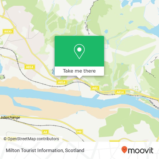 Milton Tourist Information map