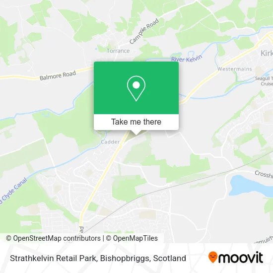 Strathkelvin Retail Park, Bishopbriggs map