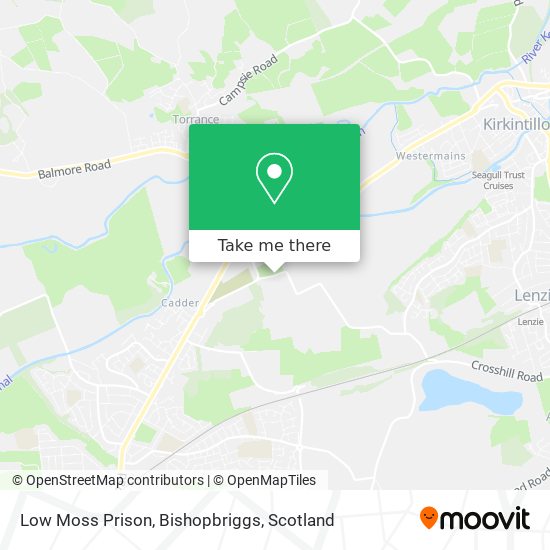 Low Moss Prison, Bishopbriggs map