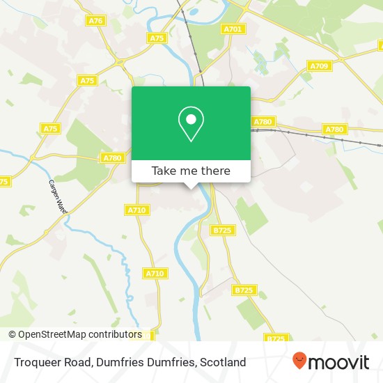 Troqueer Road, Dumfries Dumfries map