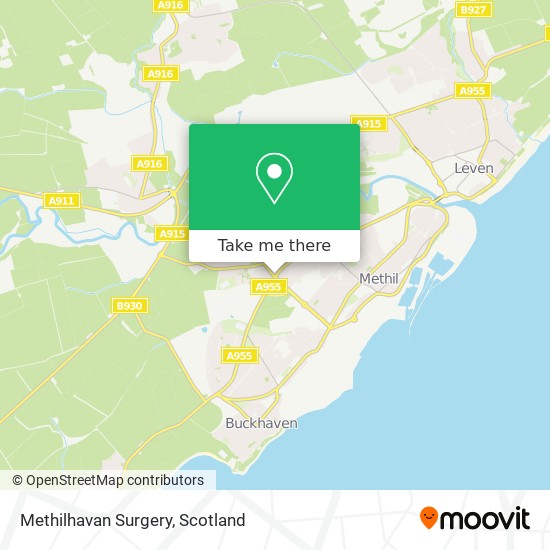 Methilhavan Surgery map