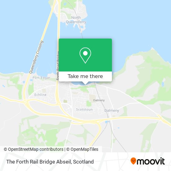 The Forth Rail Bridge Abseil map