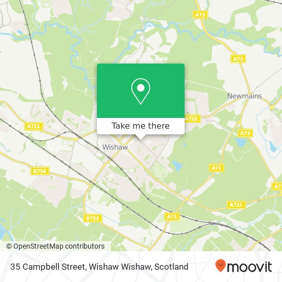 35 Campbell Street, Wishaw Wishaw map