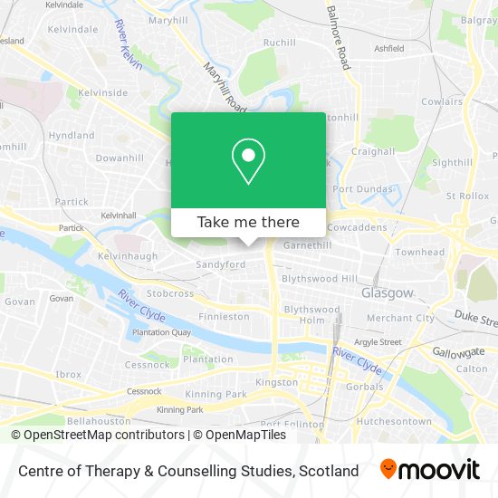 Centre of Therapy & Counselling Studies map