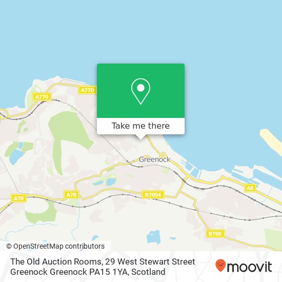 The Old Auction Rooms, 29 West Stewart Street Greenock Greenock PA15 1YA map