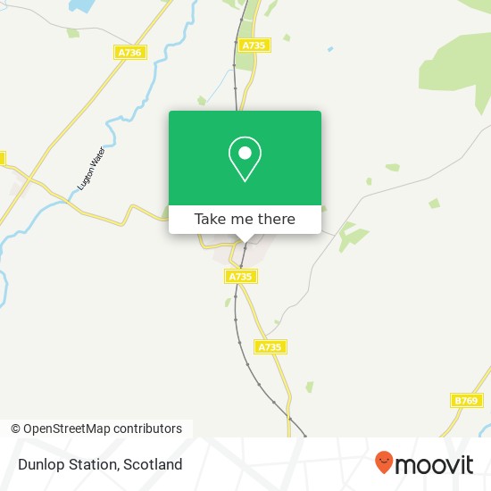 Dunlop Station map