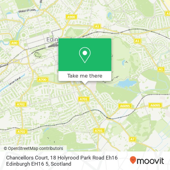Chancellors Court, 18 Holyrood Park Road Eh16 Edinburgh EH16 5 map