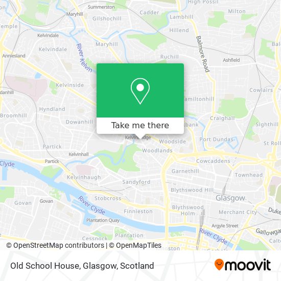 Old School House, Glasgow map