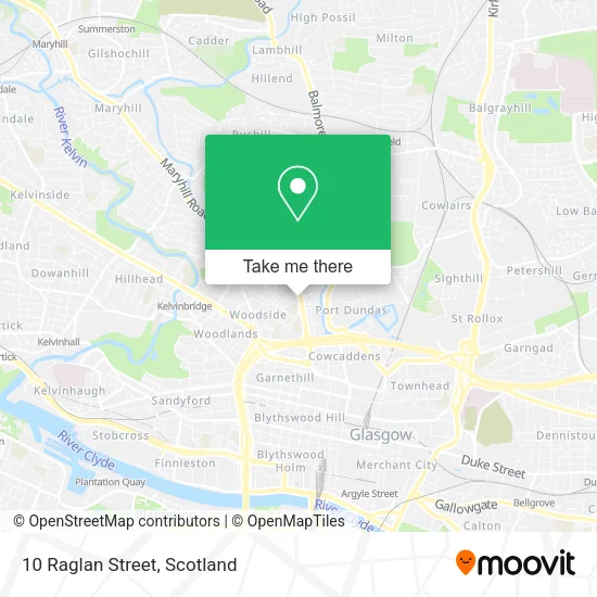 10 Raglan Street map
