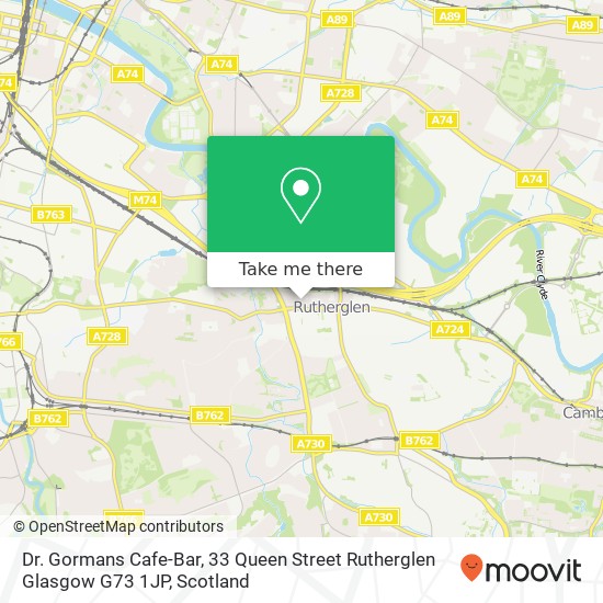 Dr. Gormans Cafe-Bar, 33 Queen Street Rutherglen Glasgow G73 1JP map