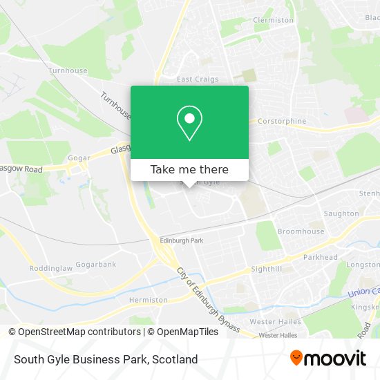 South Gyle Business Park map