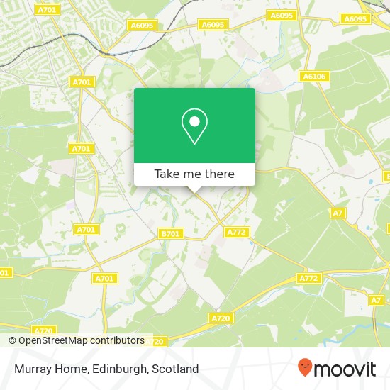 Murray Home, Edinburgh map