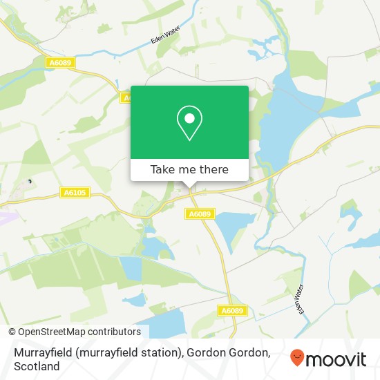 Murrayfield (murrayfield station), Gordon Gordon map