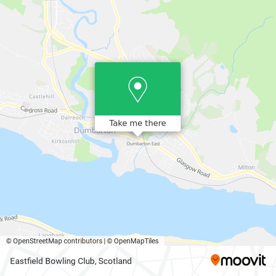 Eastfield Bowling Club map