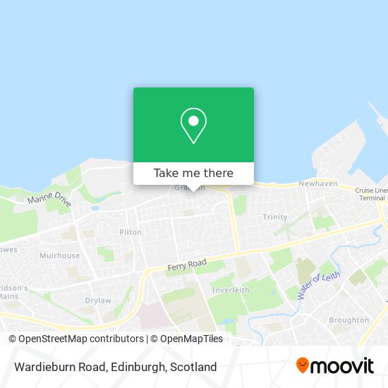 Wardieburn Road, Edinburgh map