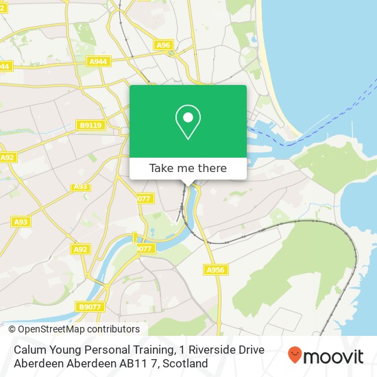 Calum Young Personal Training, 1 Riverside Drive Aberdeen Aberdeen AB11 7 map