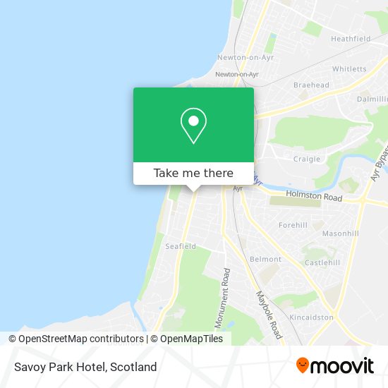 Savoy Park Hotel map
