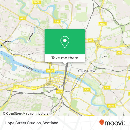 Hope Street Studios map
