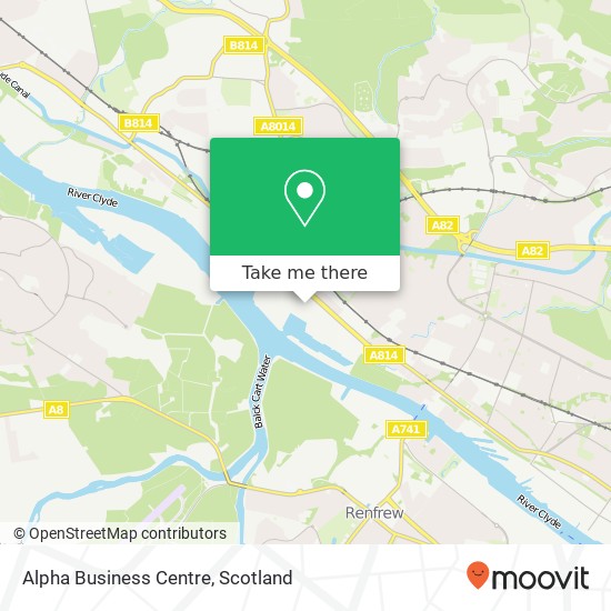 Alpha Business Centre map