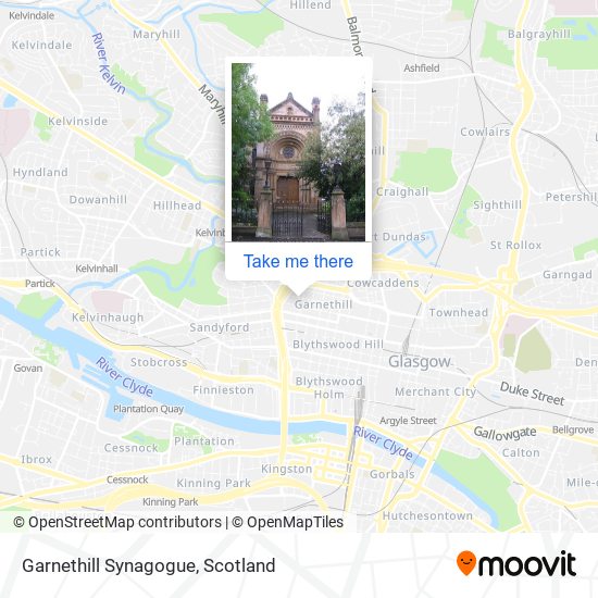 Garnethill Synagogue map