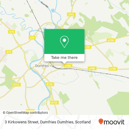 3 Kirkowens Street, Dumfries Dumfries map