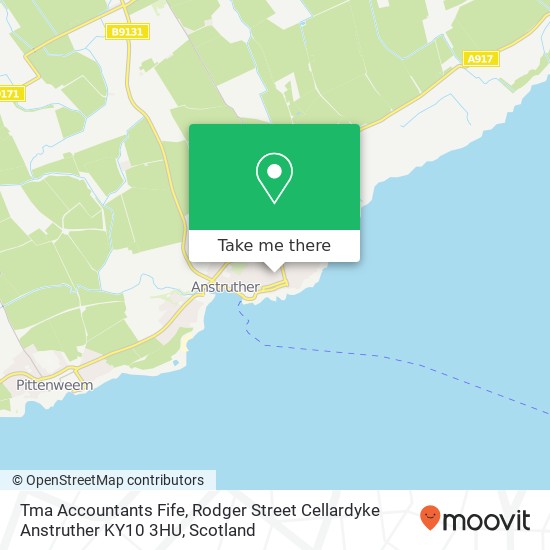 Tma Accountants Fife, Rodger Street Cellardyke Anstruther KY10 3HU map