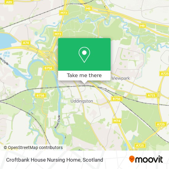 Croftbank House Nursing Home map