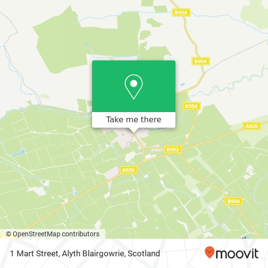 1 Mart Street, Alyth Blairgowrie map