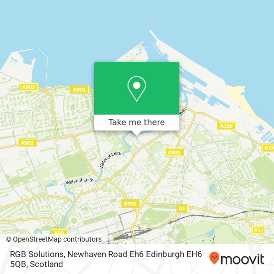 RGB Solutions, Newhaven Road Eh6 Edinburgh EH6 5QB map