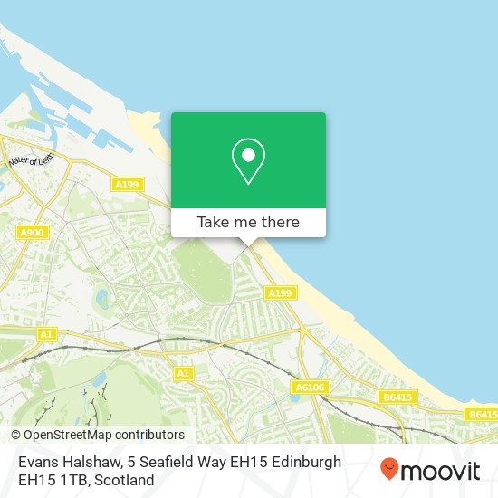 Evans Halshaw, 5 Seafield Way EH15 Edinburgh EH15 1TB map