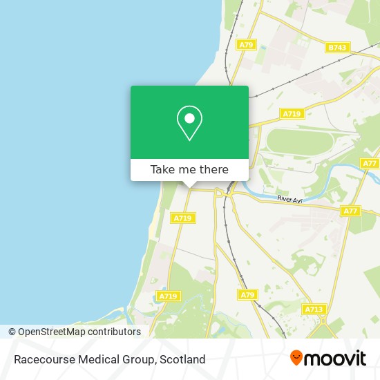 Racecourse Medical Group map