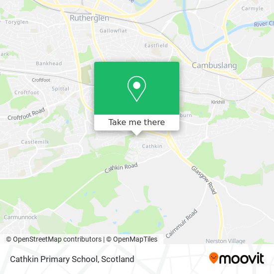 Cathkin Primary School map