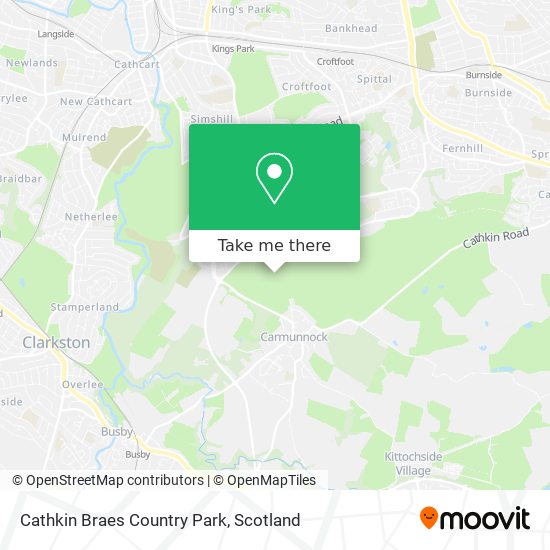Cathkin Braes Country Park map