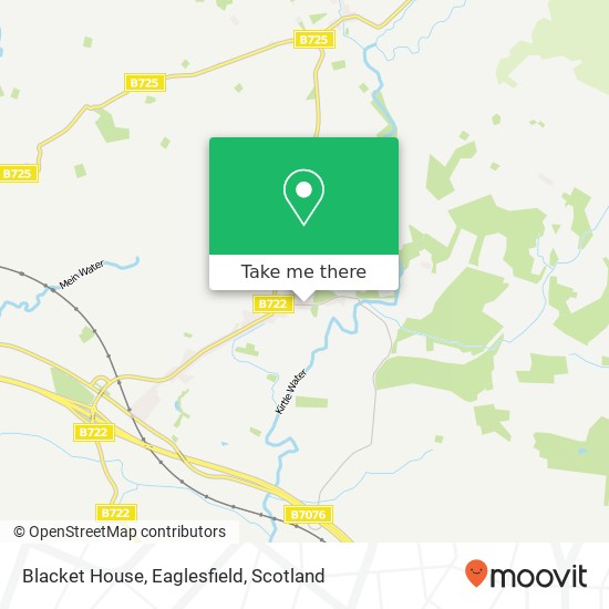 Blacket House, Eaglesfield map