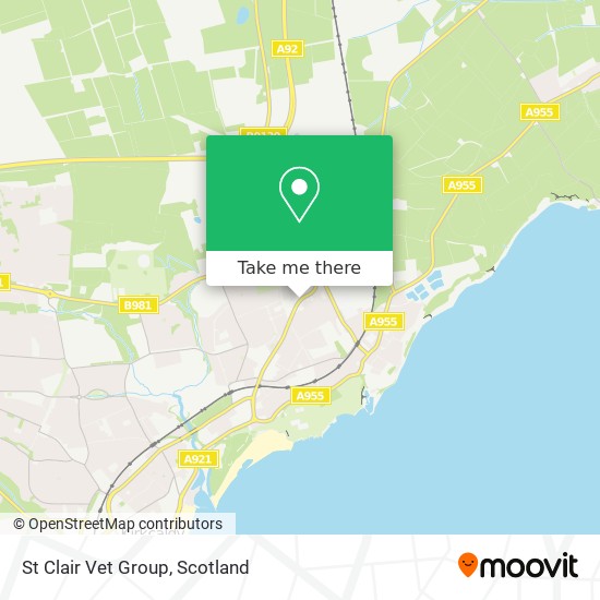 St Clair Vet Group map