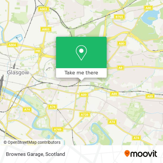 Brownes Garage map