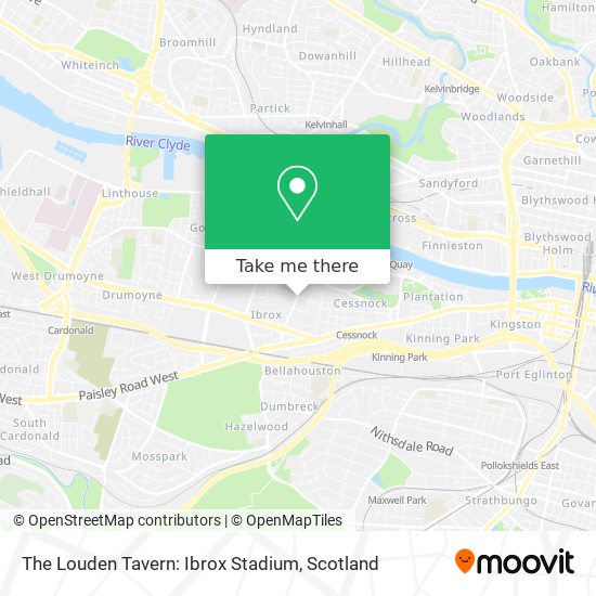 The Louden Tavern: Ibrox Stadium map