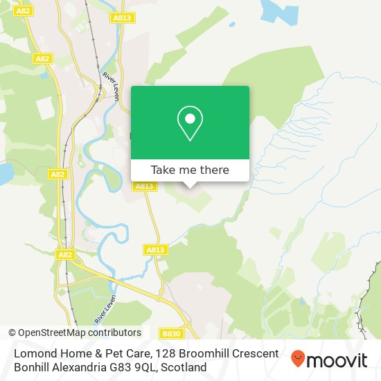 Lomond Home & Pet Care, 128 Broomhill Crescent Bonhill Alexandria G83 9QL map