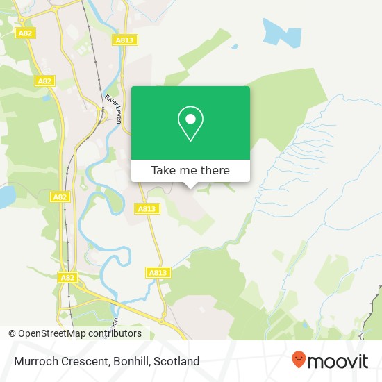 Murroch Crescent, Bonhill map