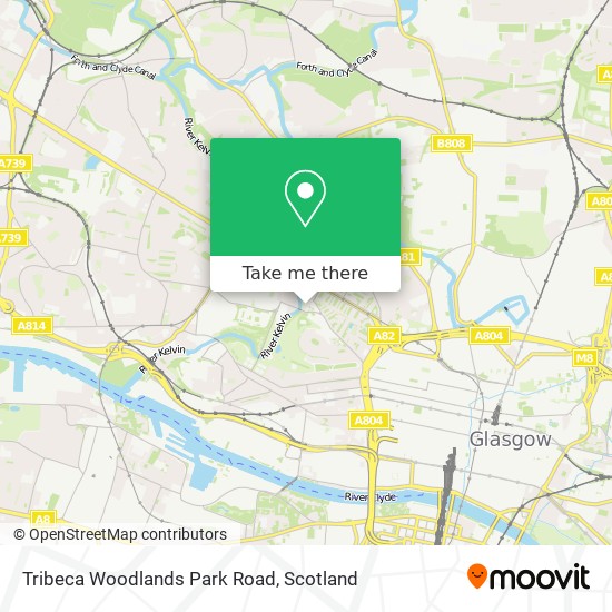 Tribeca Woodlands Park Road map