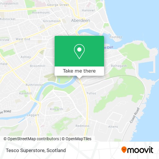 Tesco Superstore map