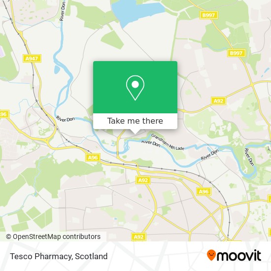 Tesco Pharmacy map