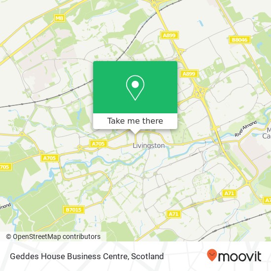 Geddes House Business Centre map