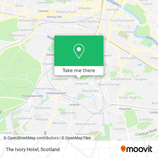 The Ivory Hotel map