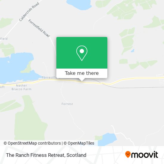 The Ranch Fitness Retreat map