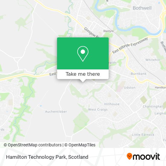 Hamilton Technology Park map