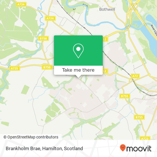 Brankholm Brae, Hamilton map