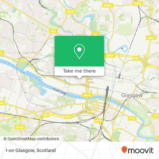 I-on Glasgow map