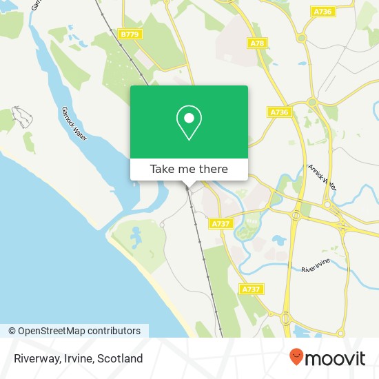 Riverway, Irvine map